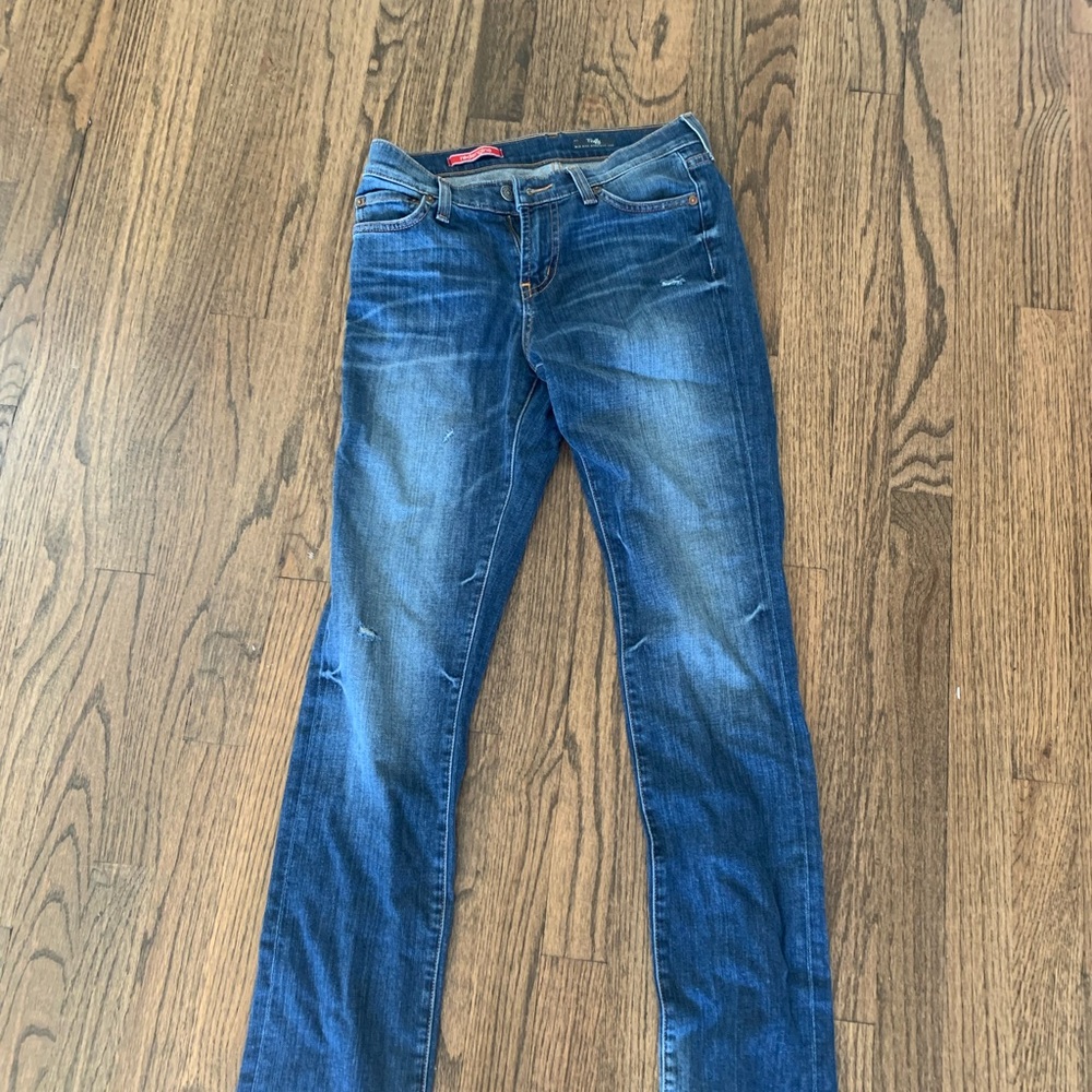 Red Engine straight leg jeans